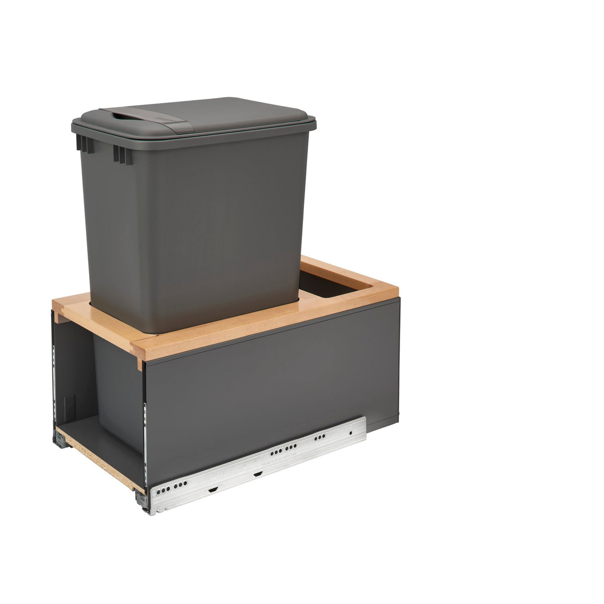 REV-A-SHELF 5LB Series LEGRABOX Pullout Waste Container w/ BLUM Soft-Close