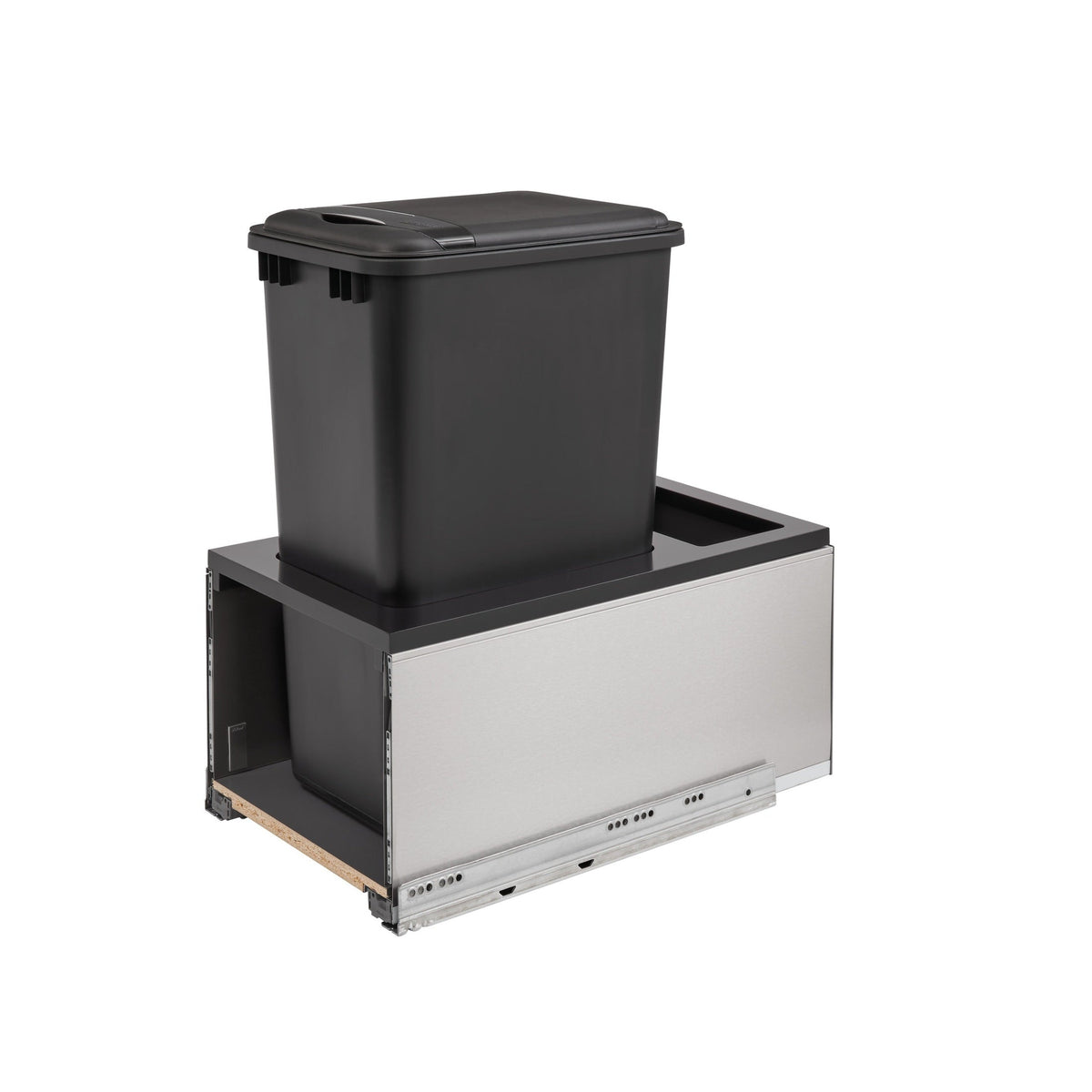 REV-A-SHELF 5LB Series LEGRABOX Pullout Waste Container w/ BLUM Soft-Close