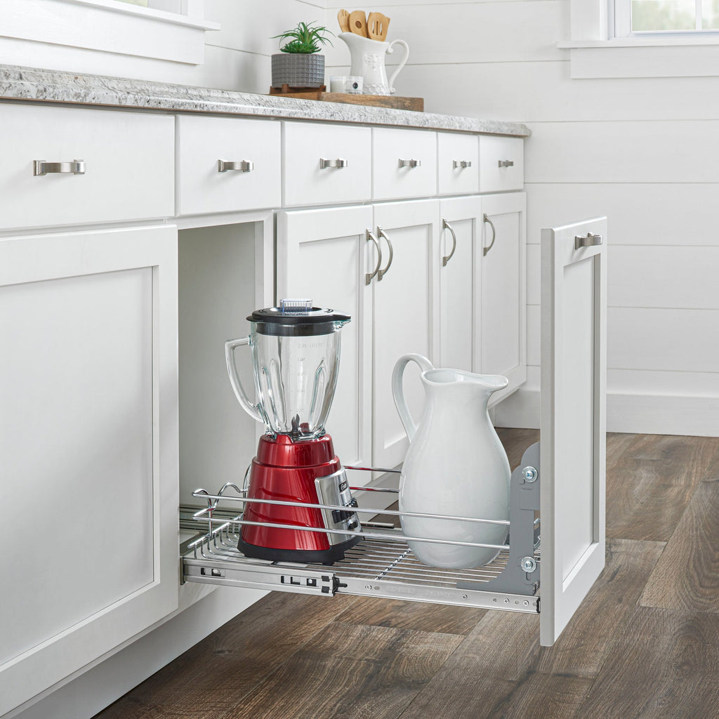 REV-A-SHELF  5WB-DMKIT Chrome Steel Adjustable Door-Mount Bracket for Rev-A-Shelf® RV, 5WB1, 5WB2 and 5CW2 Series
