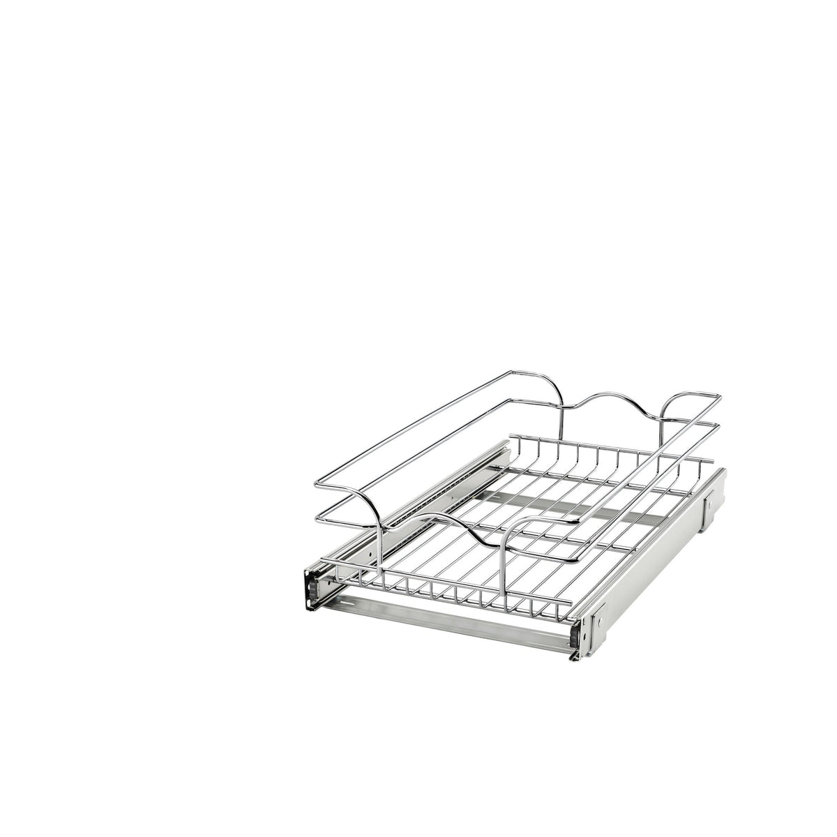 REV-A-SHELF 5WB1 Series Base Cabinet Pullout Chrome Wire Basket