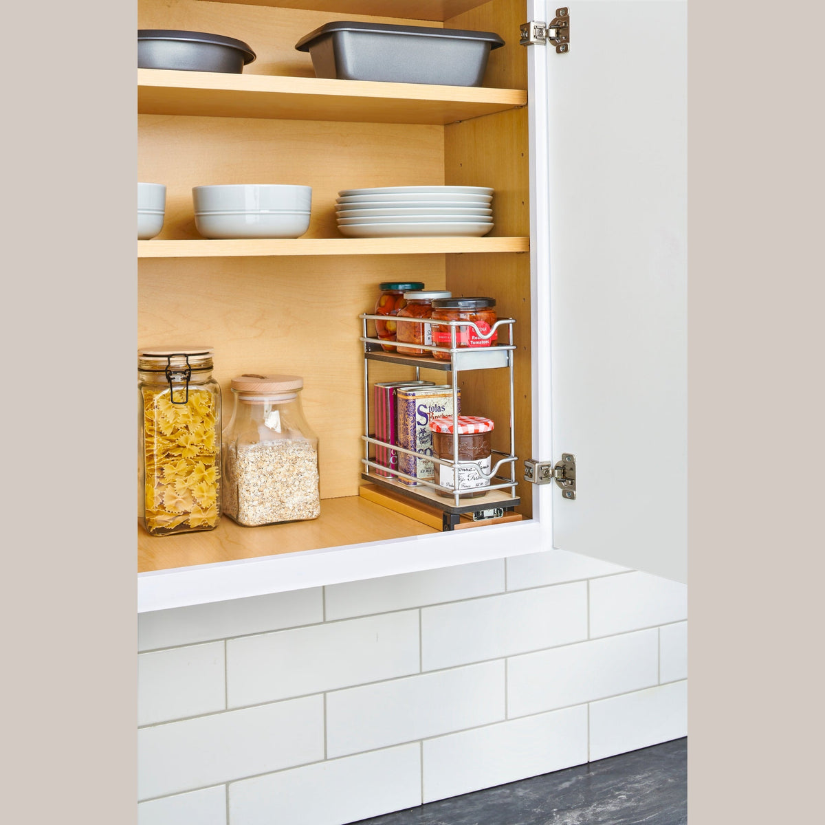 REV-A-SHELF 5WU Series Wire Wall Upright Pullout