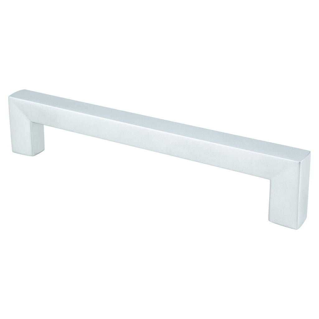 BERENSON Square Cabinet Pull - Dull Chrome