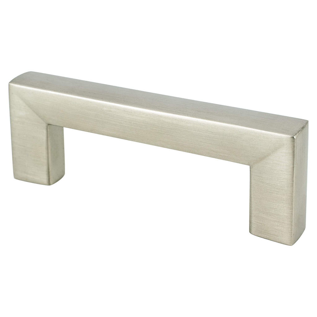 BERENSON Square Cabinet Pull - Brushed Nickel