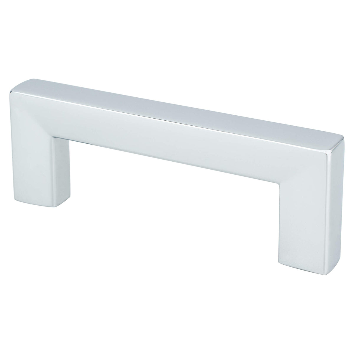 BERENSON Square Cabinet Pull - Polished Chrome