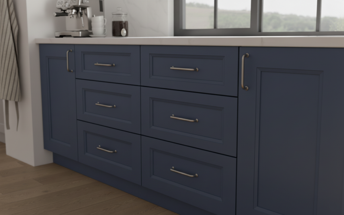 Belmont Kitchen Cabinets – Blue hover