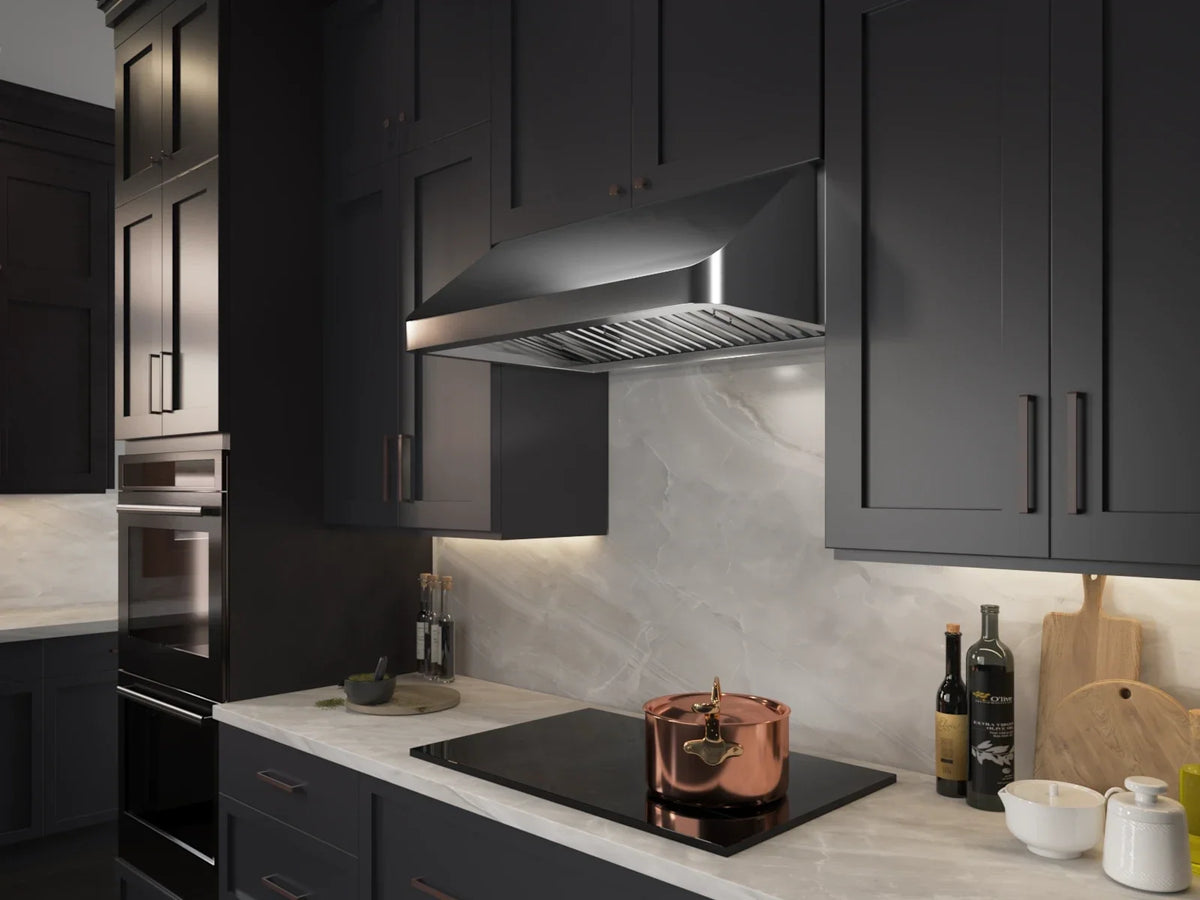 Victory Verona 42 inch stainless under cabinet range hood, view 2