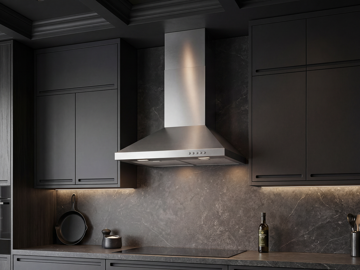 Victory Classic 30 inch stainless steel wall mount range hood, view 2