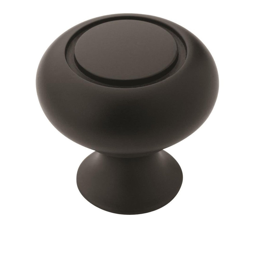 AMEROCK Everyday Heritage Cabinet Knobs & Pulls - Matte Black