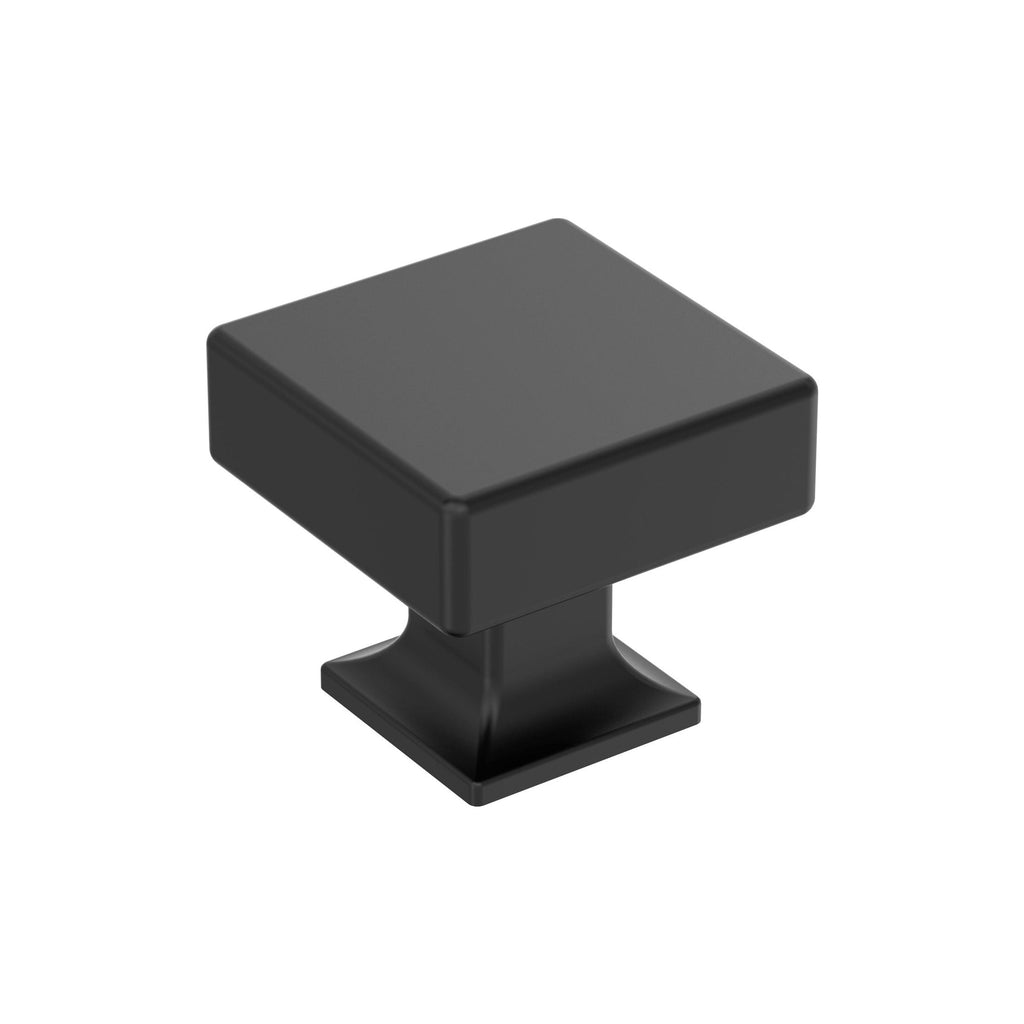 AMEROCK Lintel Cabinet Knobs & Pulls - Matte Black