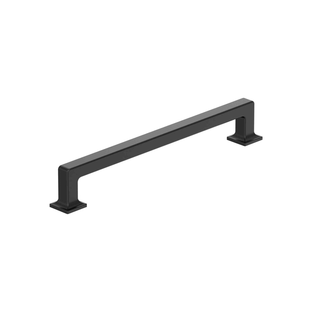 AMEROCK Lintel Cabinet Knobs & Pulls - Matte Black