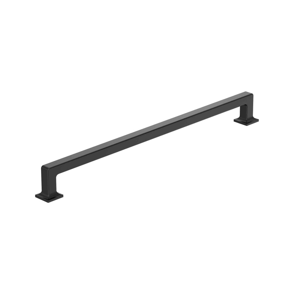 AMEROCK Lintel Cabinet Knobs & Pulls - Matte Black