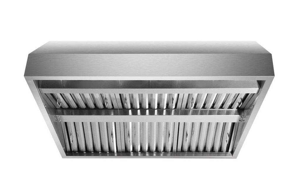 Victory Prestige 48 inch stainless steel BBQ range hood, view 4