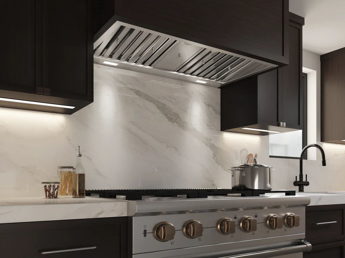 Victory Q5 36 inch stainless steel range hood insert, view 5