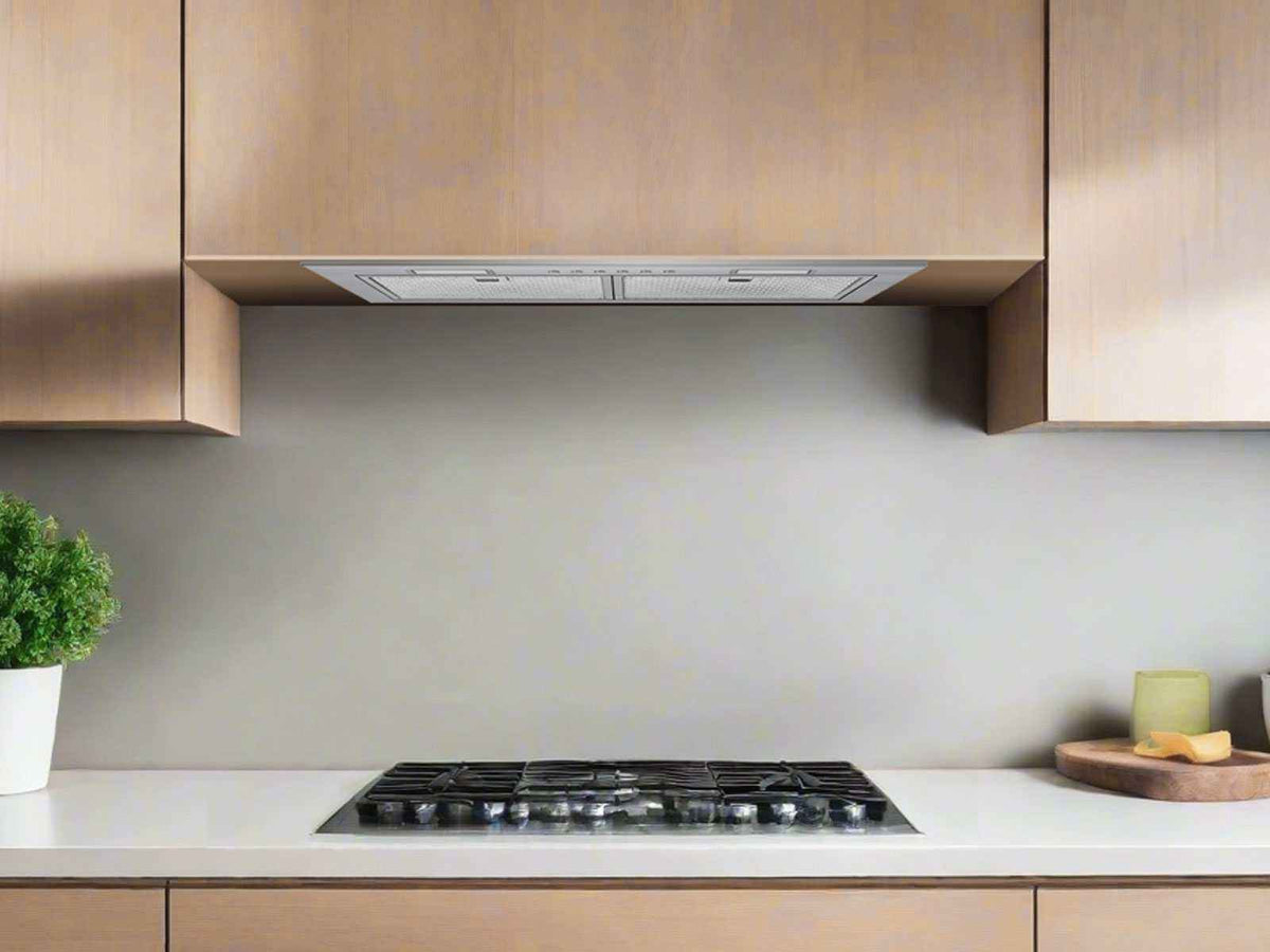 Victory Q6 21 inch stainless range hood insert power pack, view 2