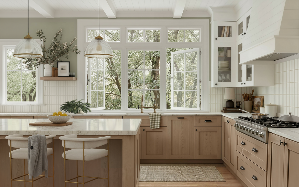 Seaport Kitchen Cabinets – Driftwood