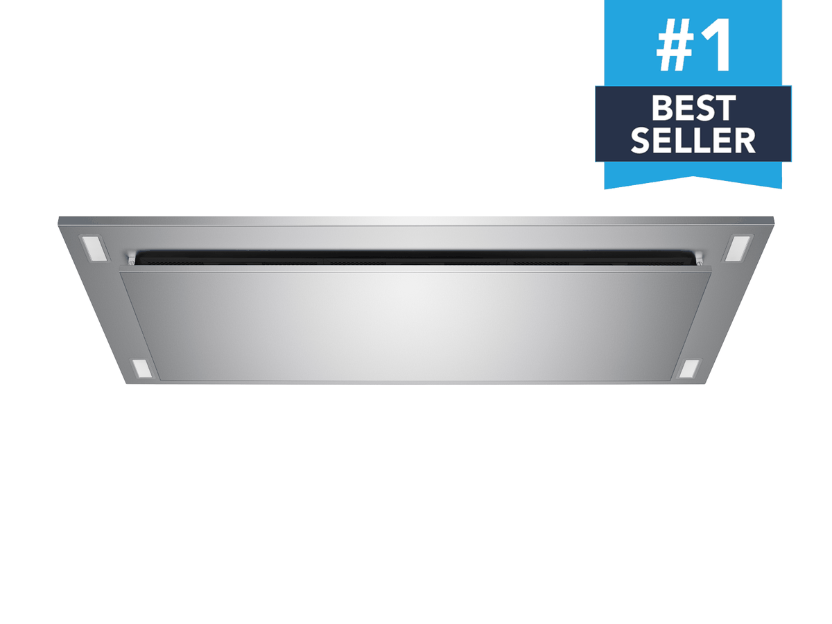 Victory Sunset stainless steel flush ceiling mount range hood