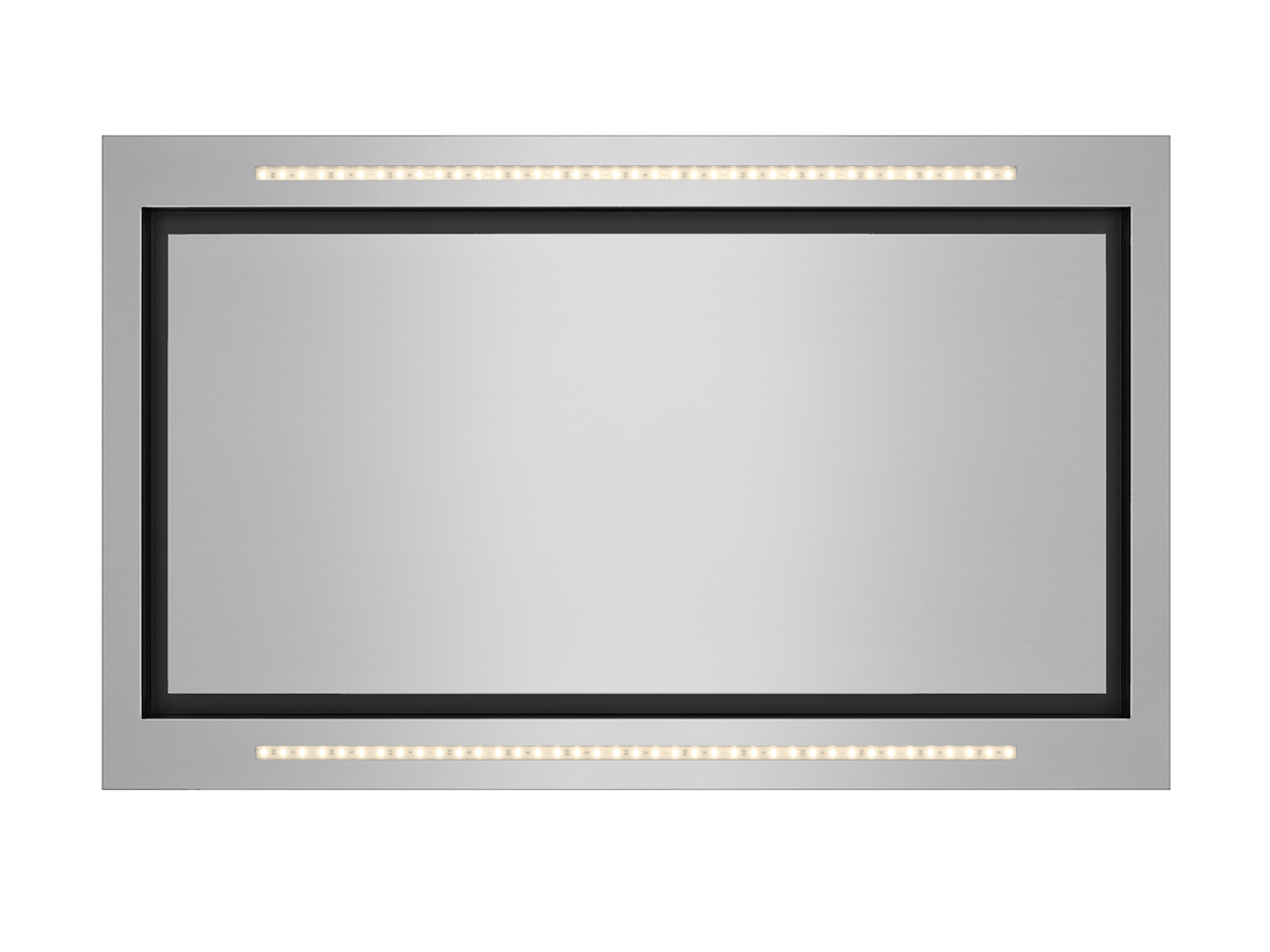 Victory Sunrise stainless steel ceiling mount range hood, view 4