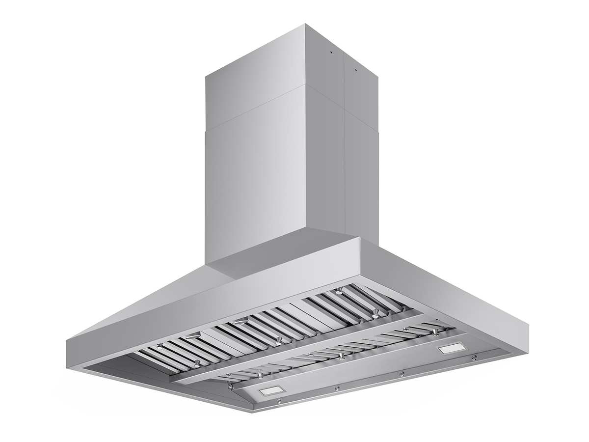 Victory Twister Island 42 inch stainless steel island range hood