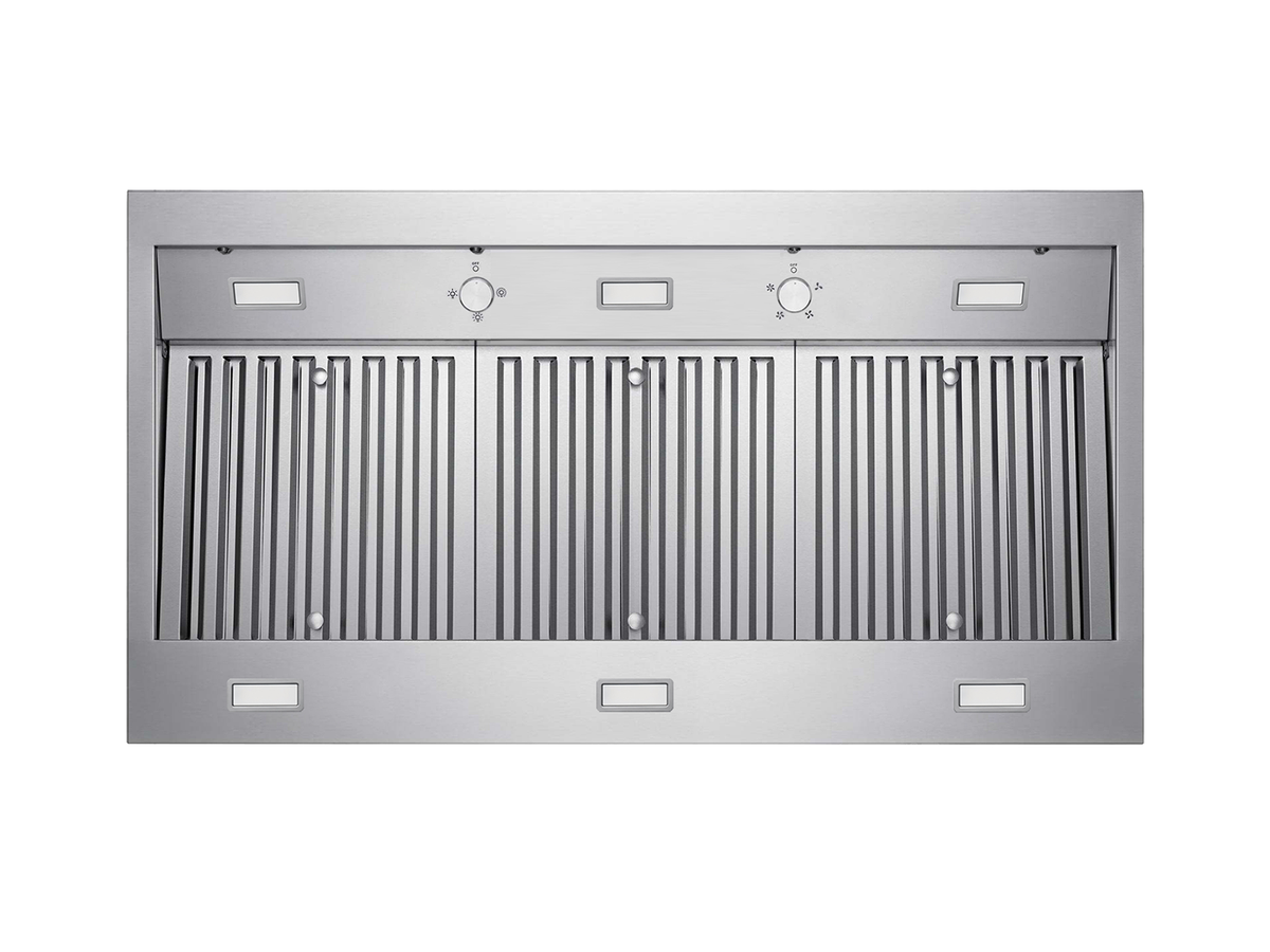 Victory Twister MAX 42 inch stainless steel wall mount range hood with remote blower, view 3