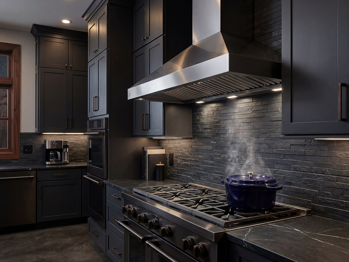 Victory Twister MAX 48 inch stainless steel wall mount range hood, view 2