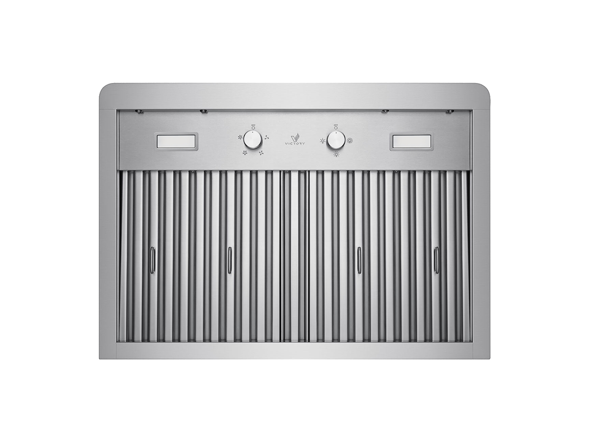 Victory Verona 30 inch stainless under cabinet range hood, view 2