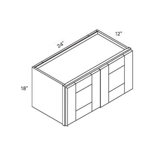 Bolton Wall cabinets – 18” height (2-doors)