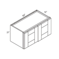 Seaport Driftwood No-Shelf Wall Cabinet - 30w 21h 12d line drawing dimensions