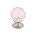 TOP KNOBS Pink Crystal Cabinet Knobs