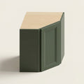 Belmont Green Diagonal Corner Wall - 18w 30h 24d