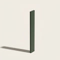 Belmont Green Overlay Wall Filler - 2½w 29½h ¾d