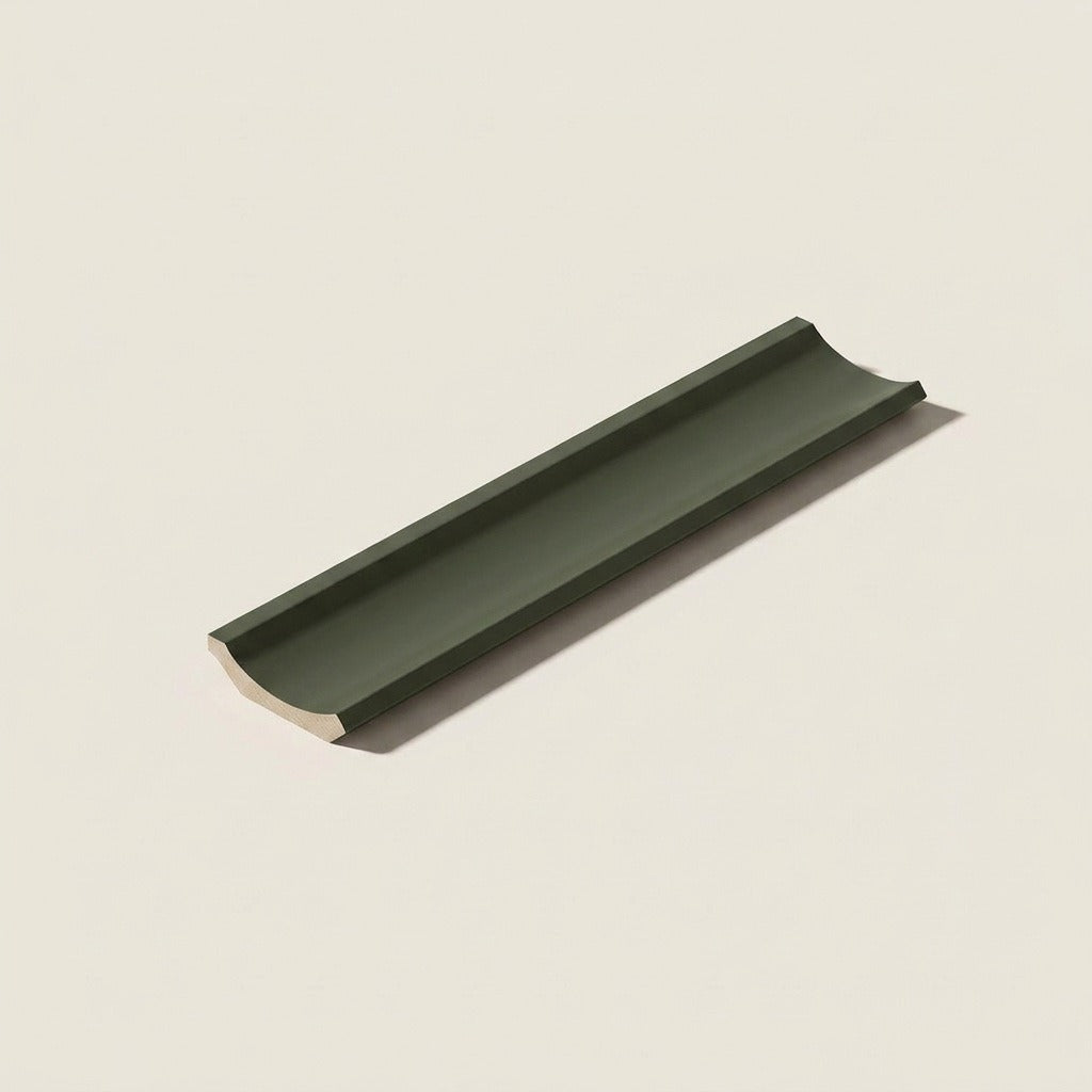 Belmont Green Crown Molding - 96w 3⅞h ⅞d