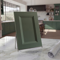Belmont Green Contemporary Shaker Sample Cabinet Door