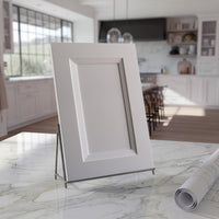 Belmont White Contemporary Shaker Sample Cabinet Door