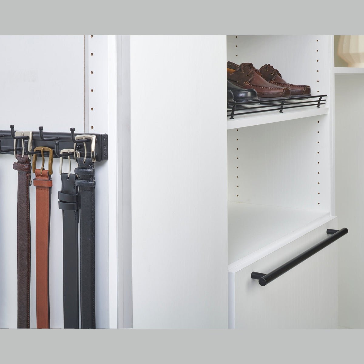 REV-A-SHELF BRC Series Pullout Side Mount Belt Rack