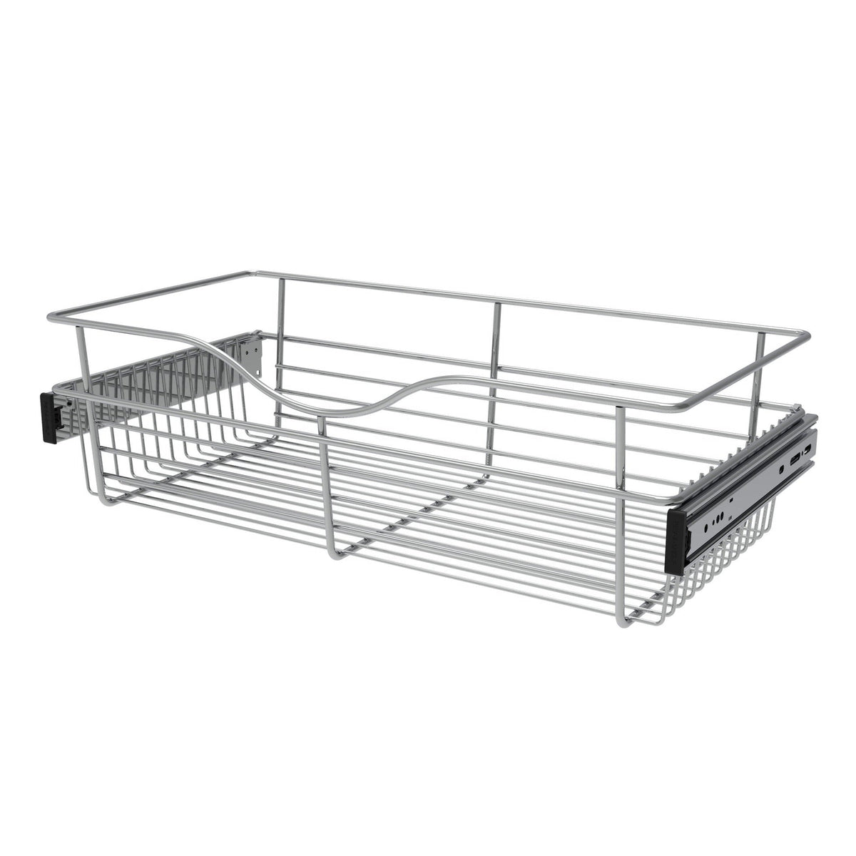 REV-A-SHELF CB-24-CR Series Chrome 24" Wire Pullout Basket