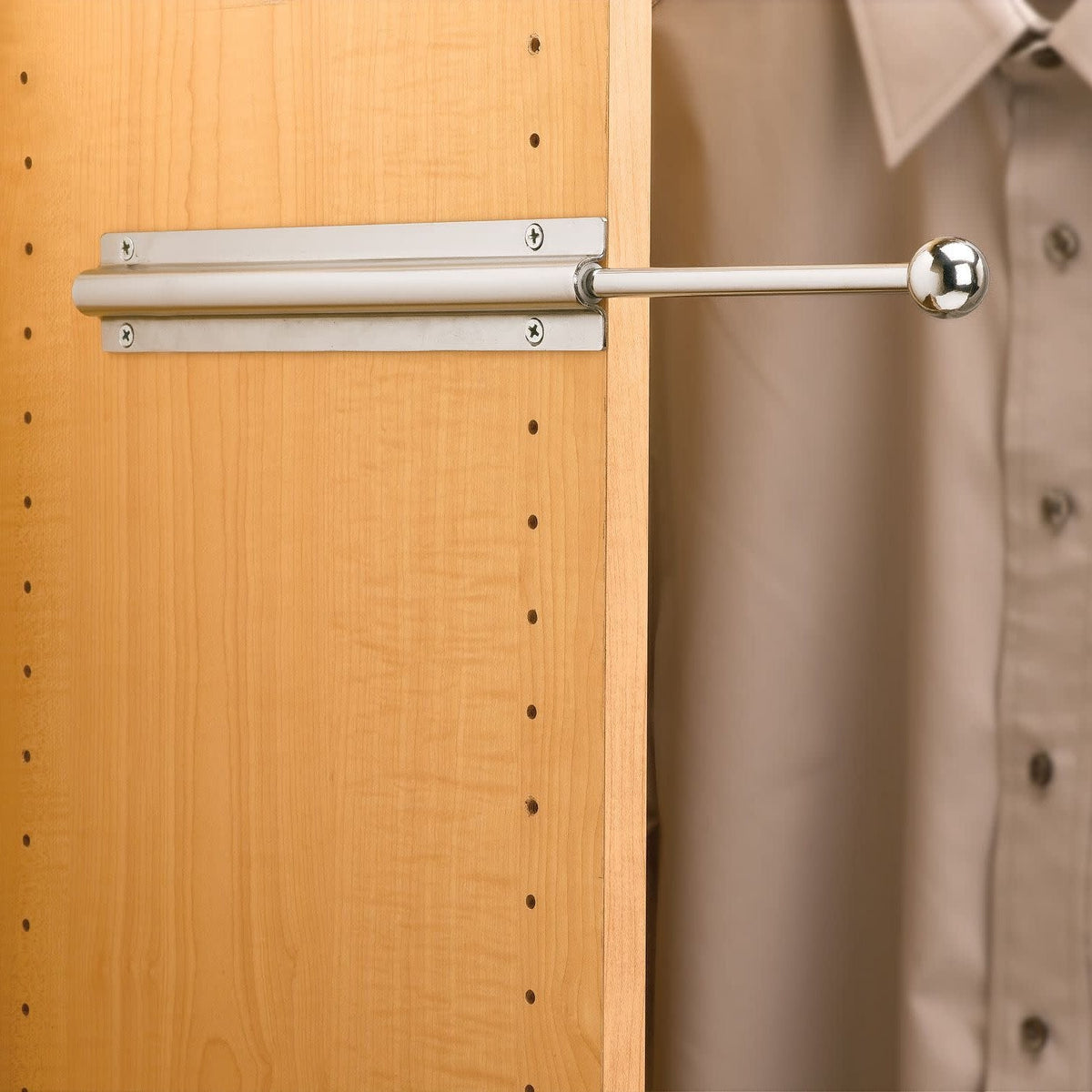 REV-A-SHELF CVL Series Pullout Standard Valet Rod