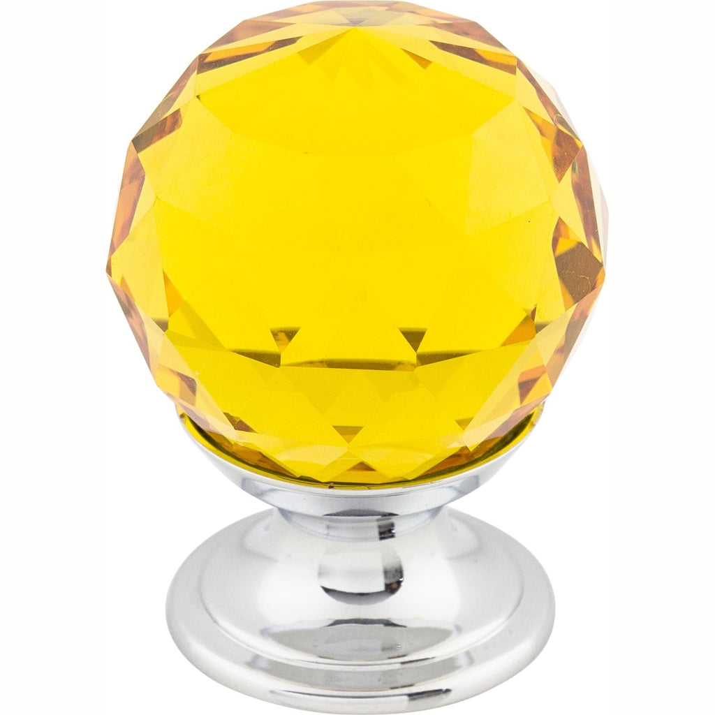 TOP KNOBS Amber Crystal Cabinet Knobs