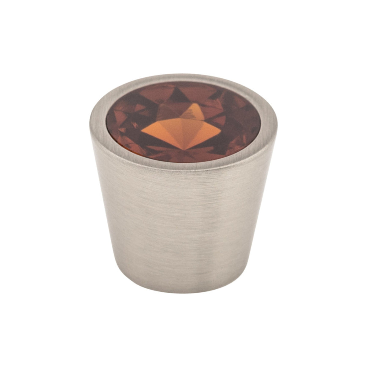 TOP KNOBS Wine Crystal Center Cabinet Knobs