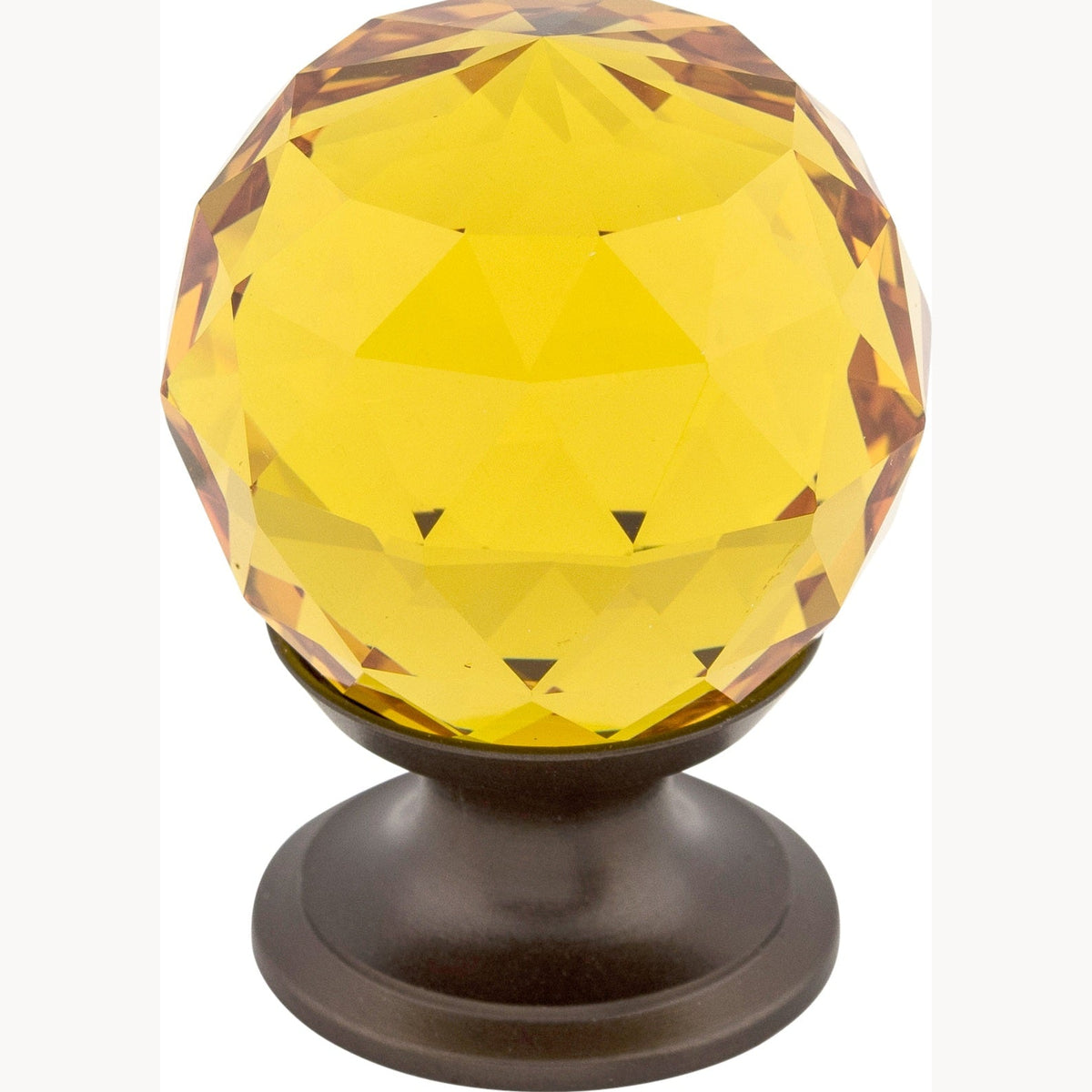 TOP KNOBS Amber Crystal Cabinet Knobs