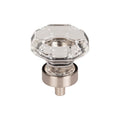 TOP KNOBS Clear Octagon Crystal Cabinet Knob