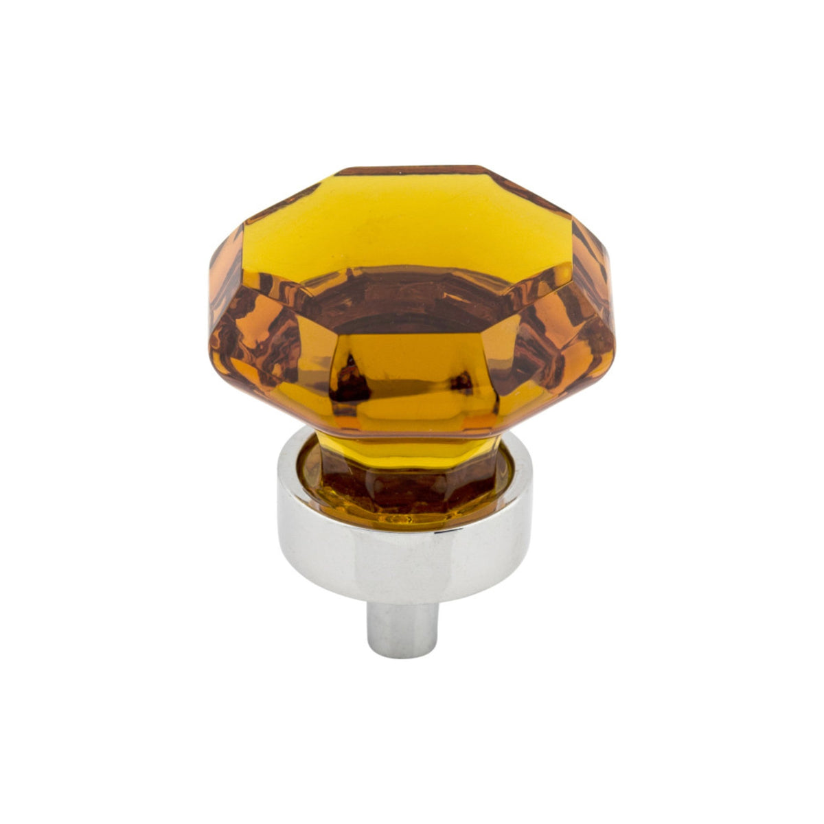 TOP KNOBS Wine Octagon Crystal Cabinet Knob