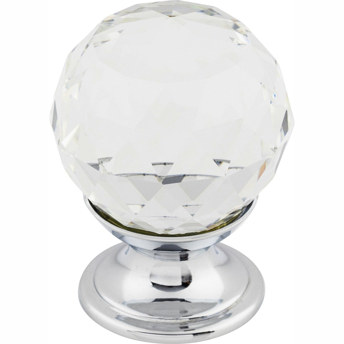 TOP KNOBS Clear Crystal Cabinet Knobs