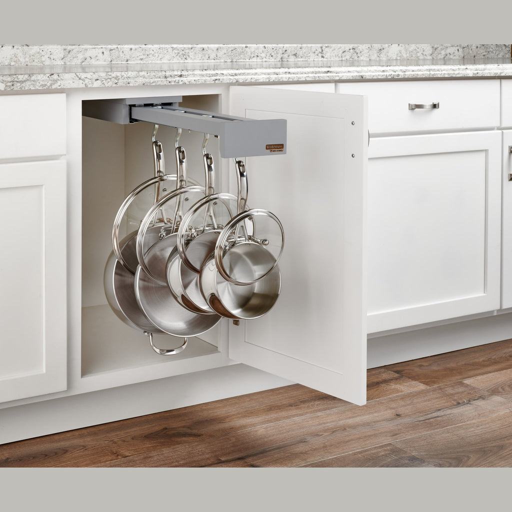 REV-A-SHELF GLD-W22-B Series Glideware Pantry  Pullout w/BLUMOTION Soft-Close for 22" Depth