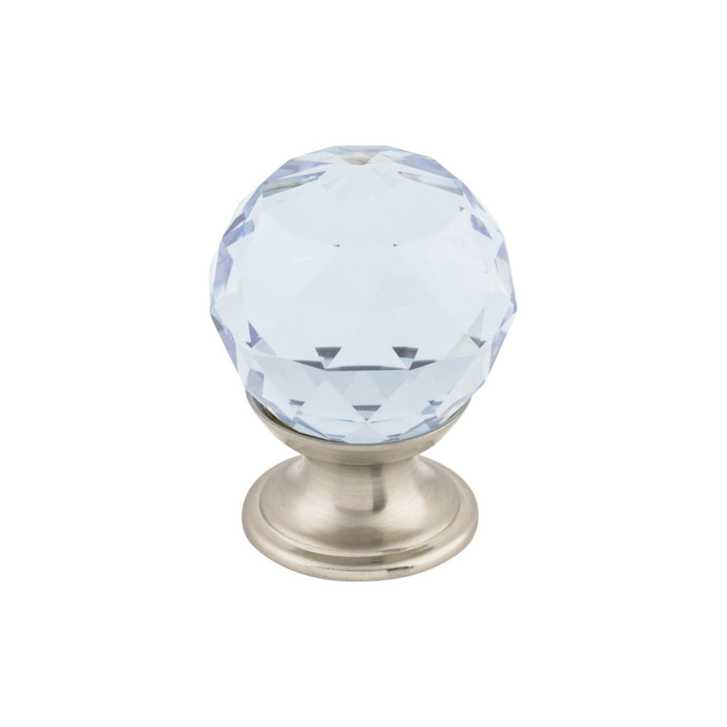TOP KNOBS Light Blue Crystal Cabinet Knobs