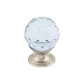 TOP KNOBS Light Blue Crystal Cabinet Knobs