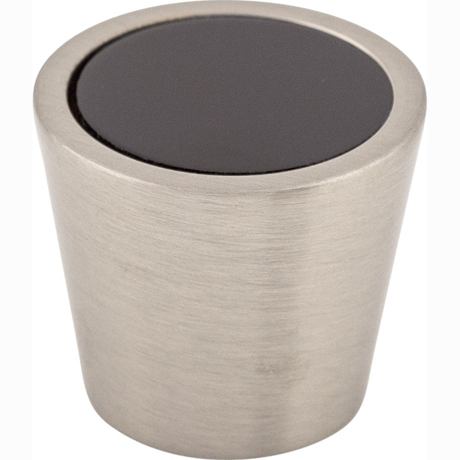 TOP KNOBS Black Crystal Center Cabinet Knobs