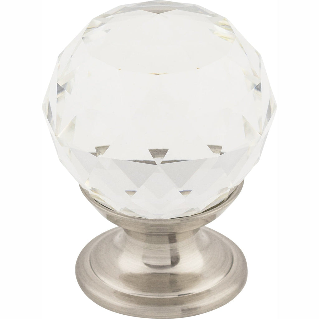 TOP KNOBS Clear Crystal Cabinet Knobs
