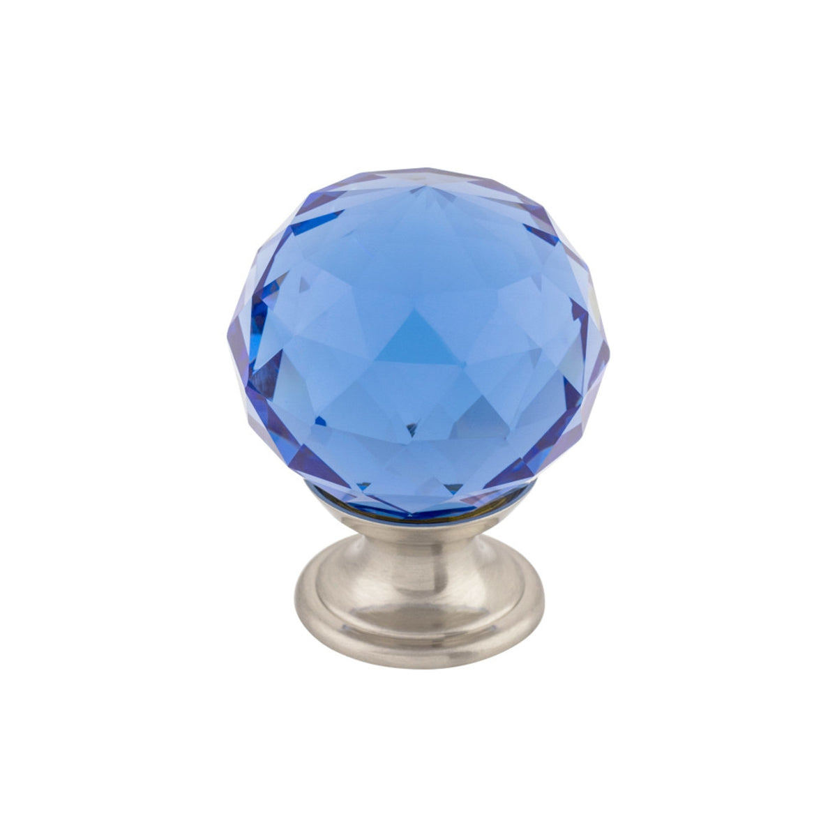 TOP KNOBS Blue Crystal Cabinet Knobs