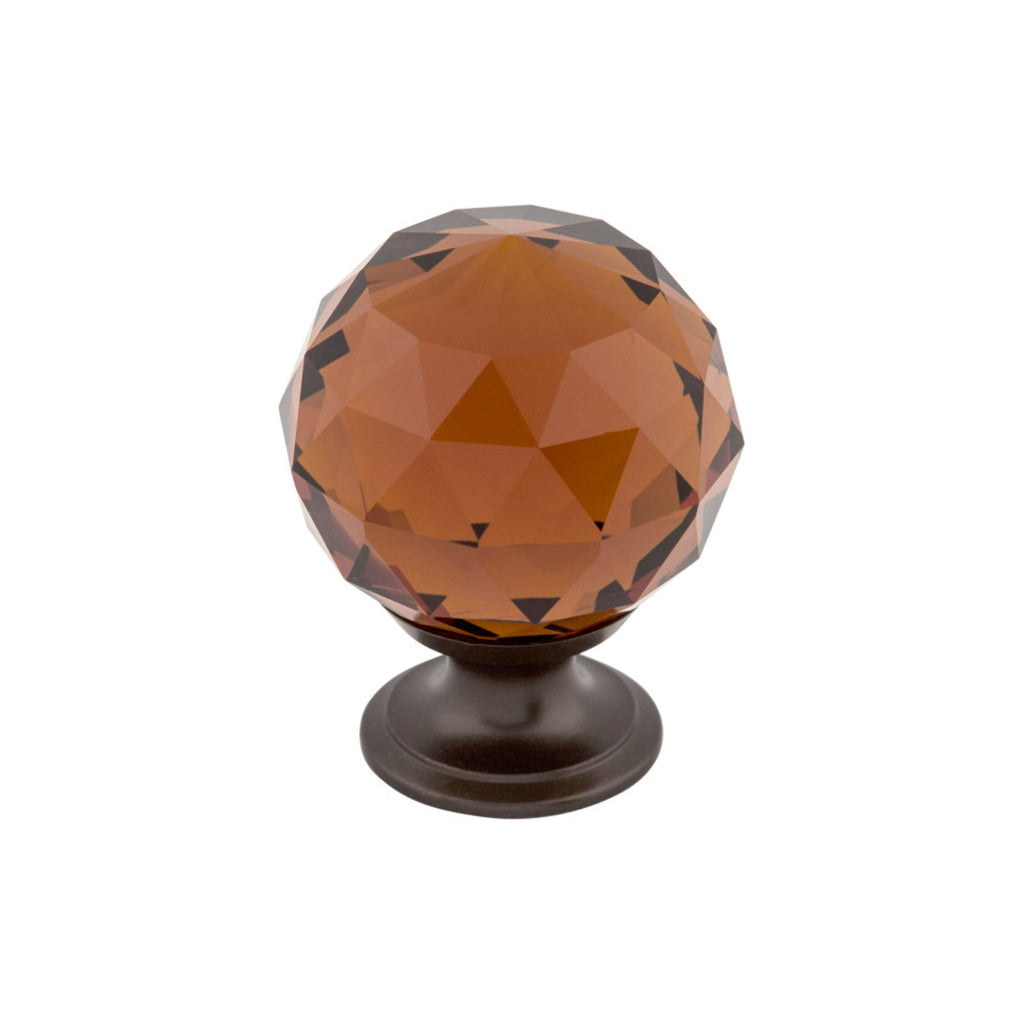 TOP KNOBS Wine Crystal Cabinet Knobs