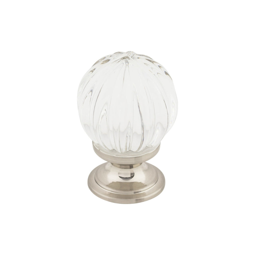 TOP KNOBS Clear Melon Crystal Cabinet Knob